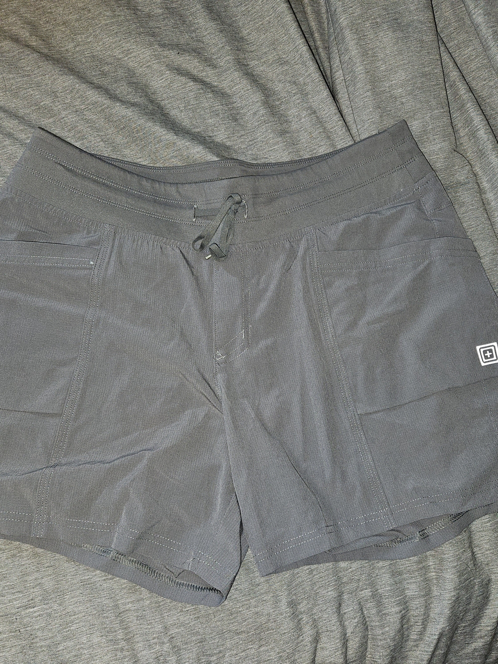 5.11 Tactical Women's Athletic Shorts - Gray